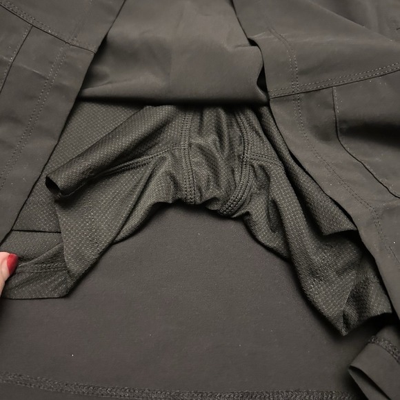 Gerry Women's Cargo Skort Black Small Elastic Waist Skirt Short Athletic Tennis - Picture 5 of 7